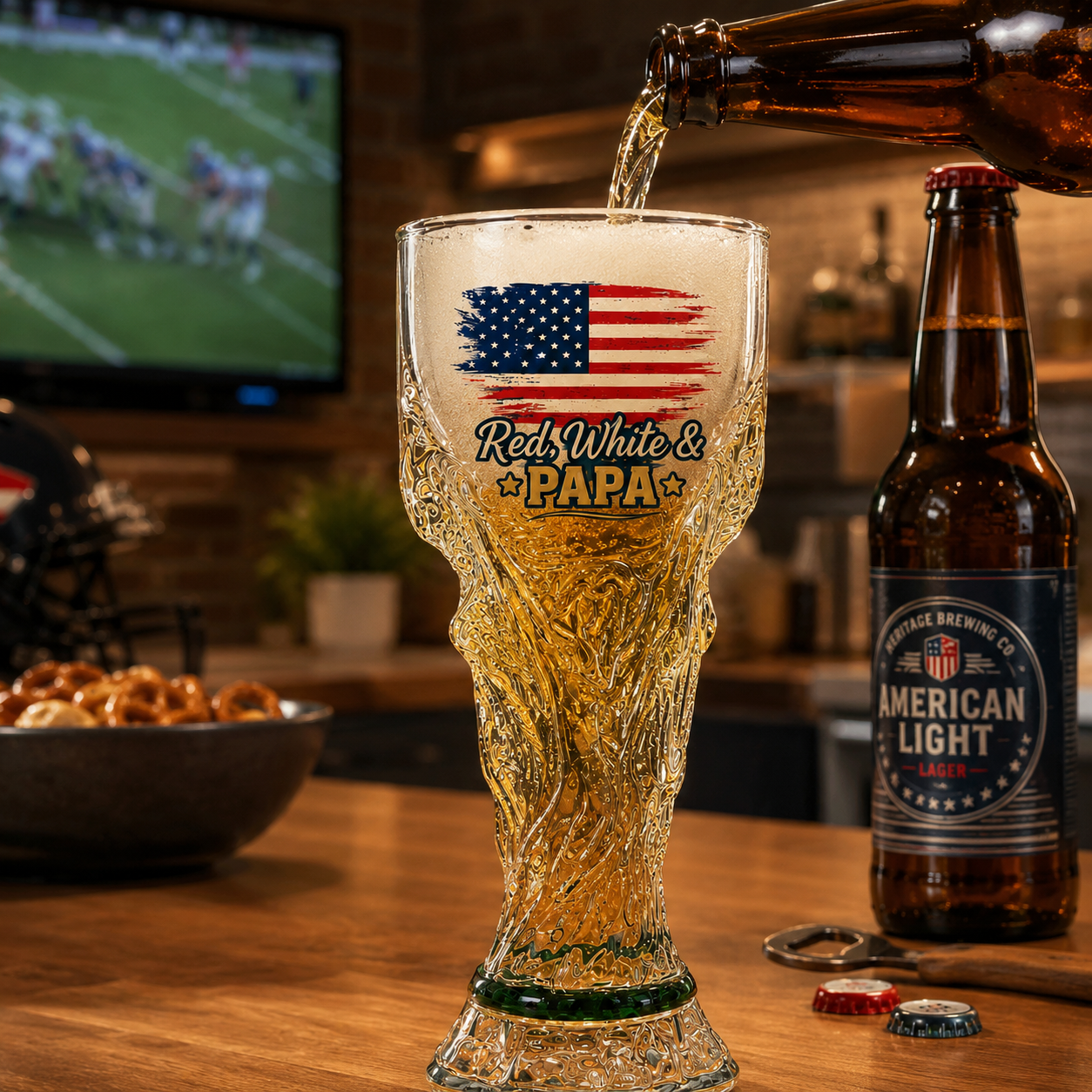 World Cup Trophy Beer Glass