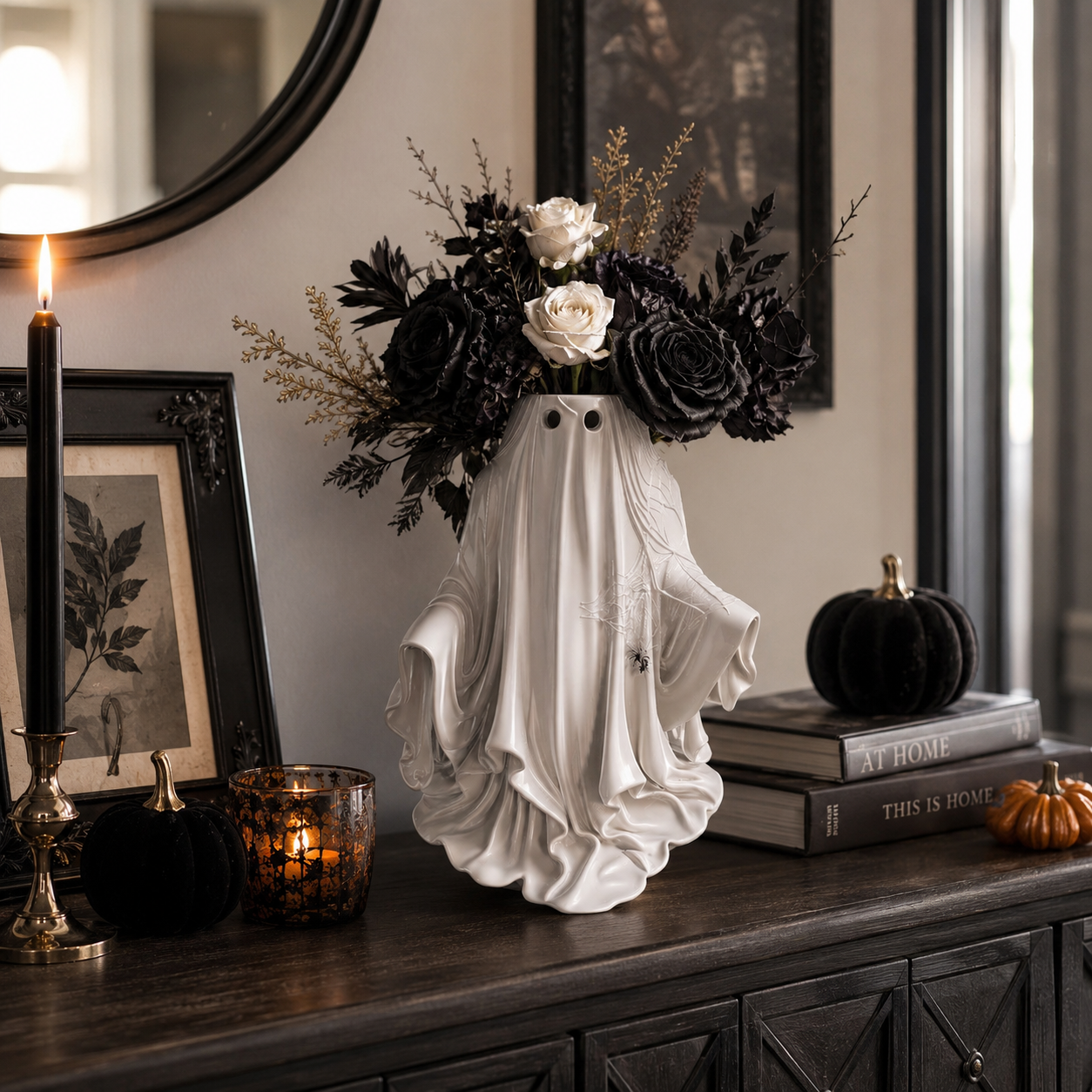 Gothic Ghost Vase