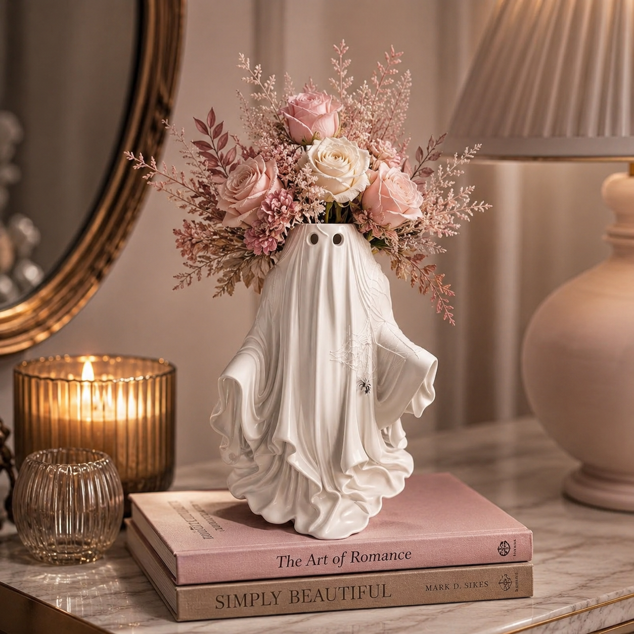 Gothic Ghost Vase