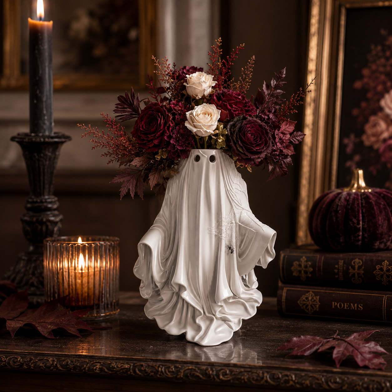 Gothic Ghost Vase