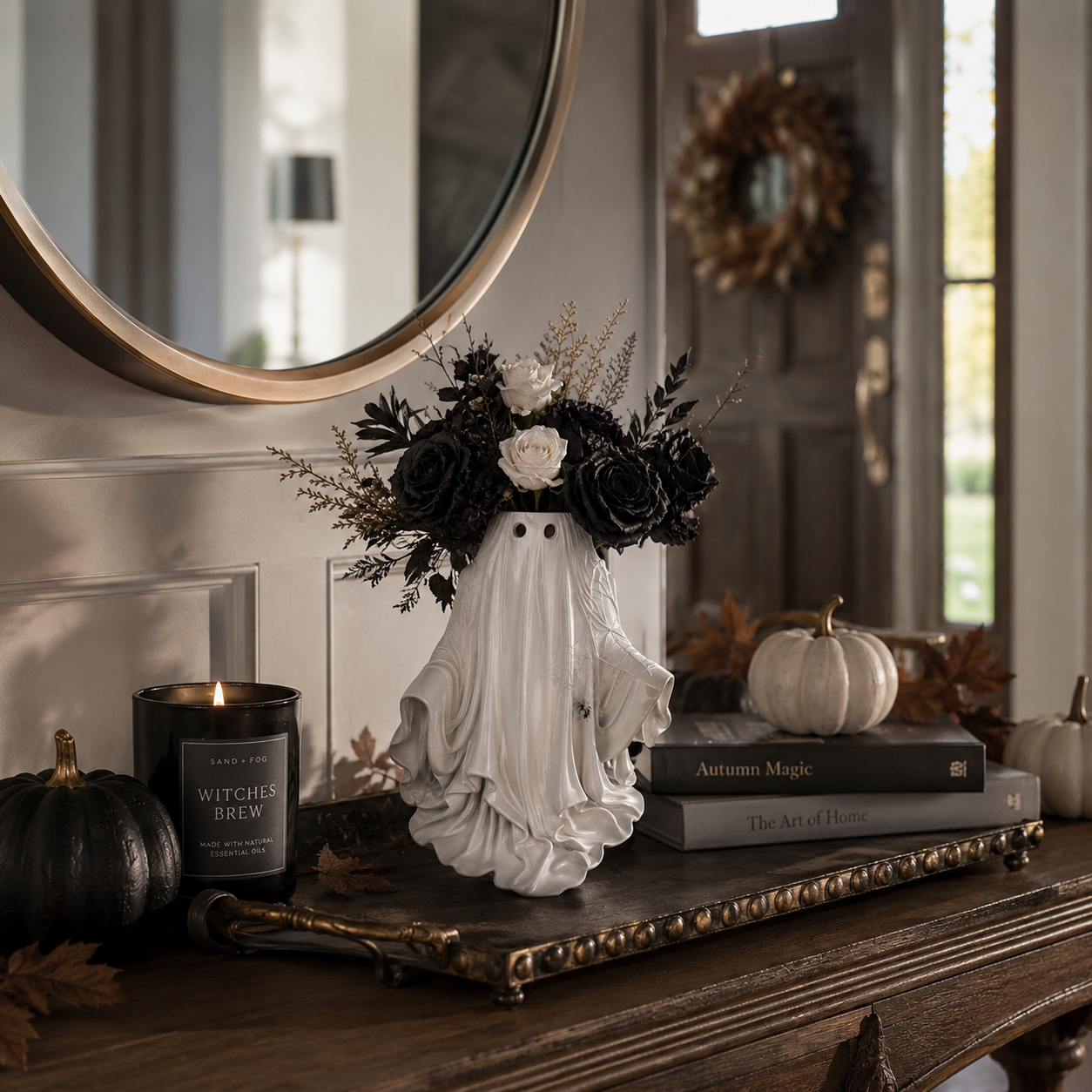 Gothic Ghost Vase