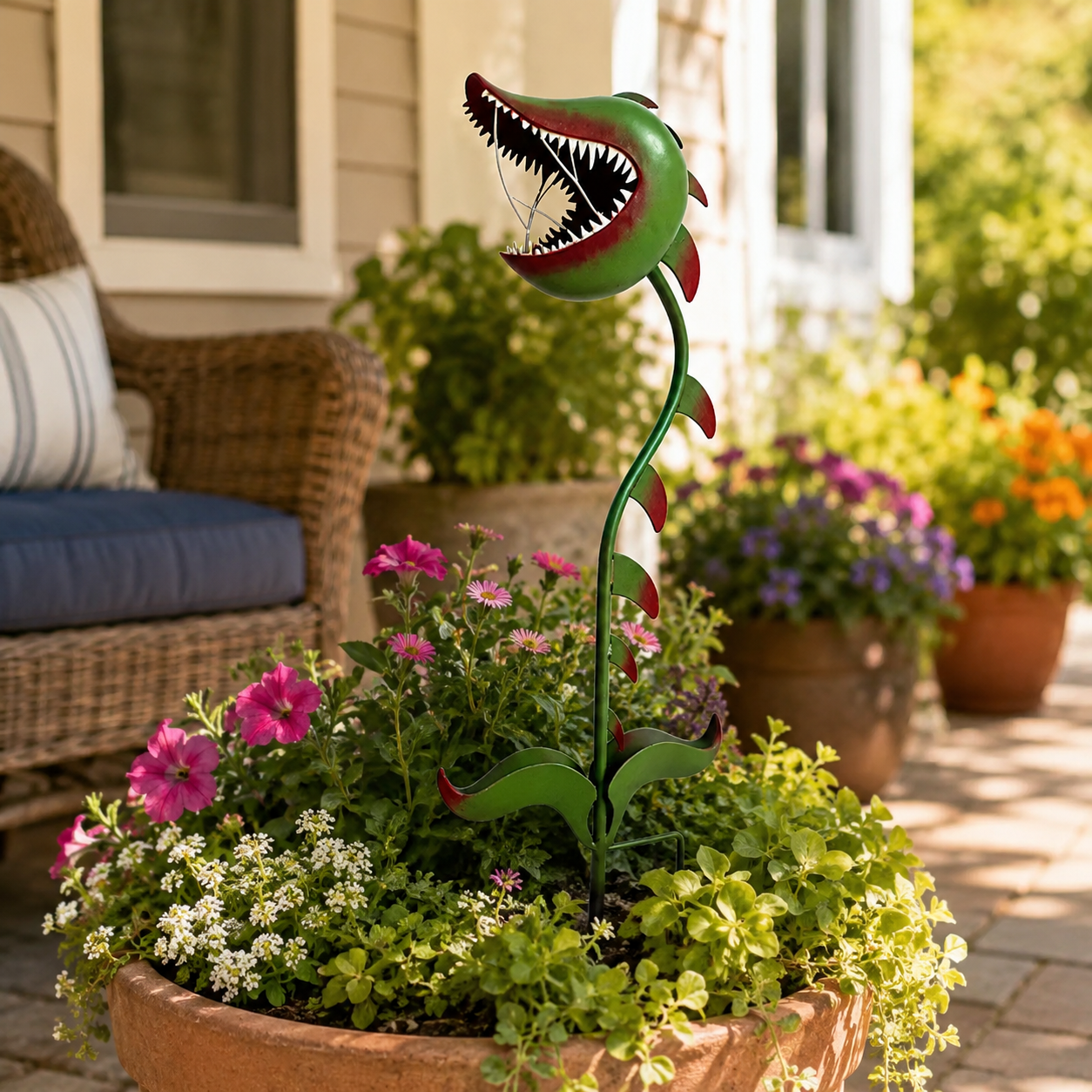 Carnivorous Plant Garden Stake