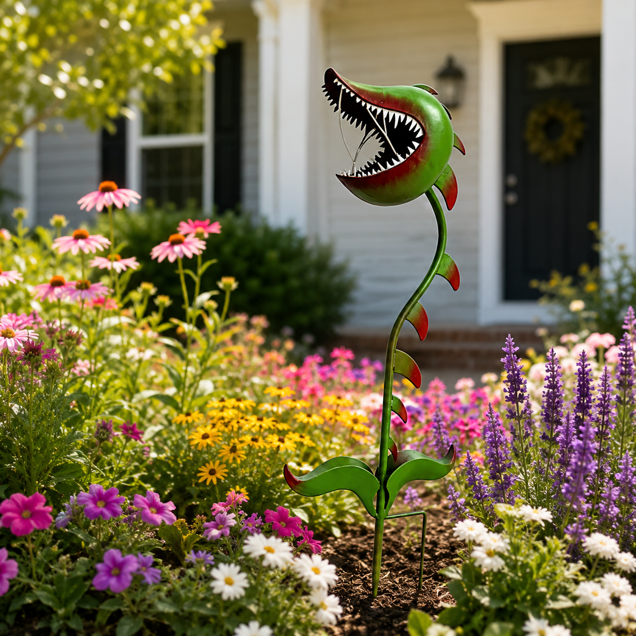 Carnivorous Plant Garden Stake