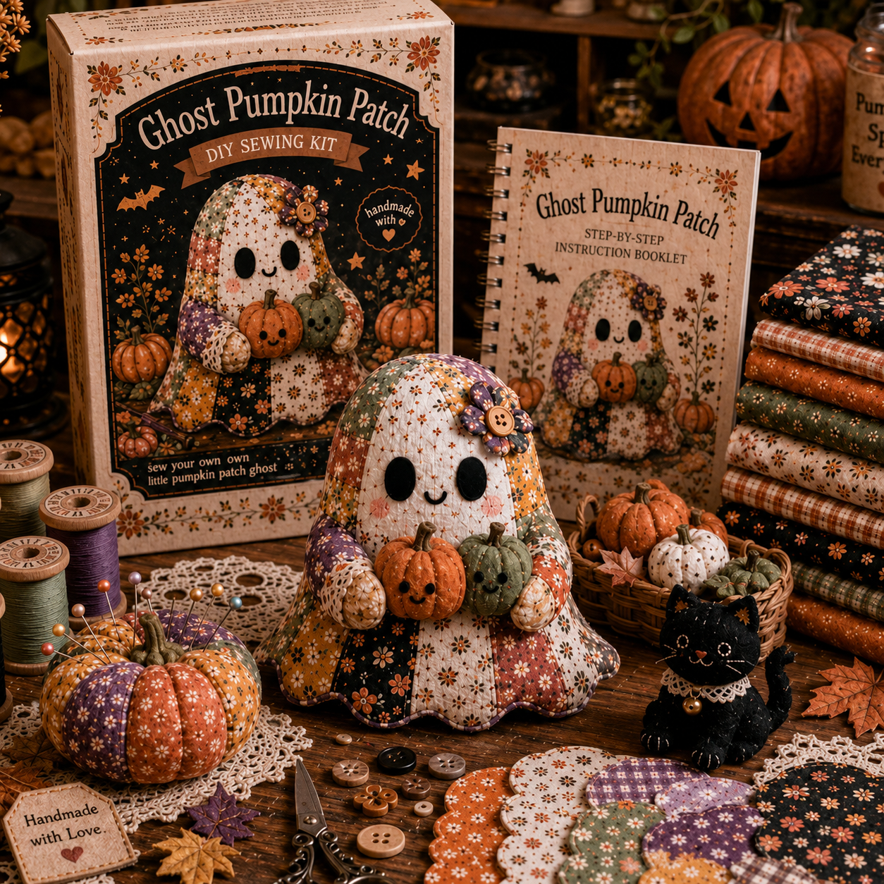 Halloween Ghost DIY Sewing Kit👻🍂