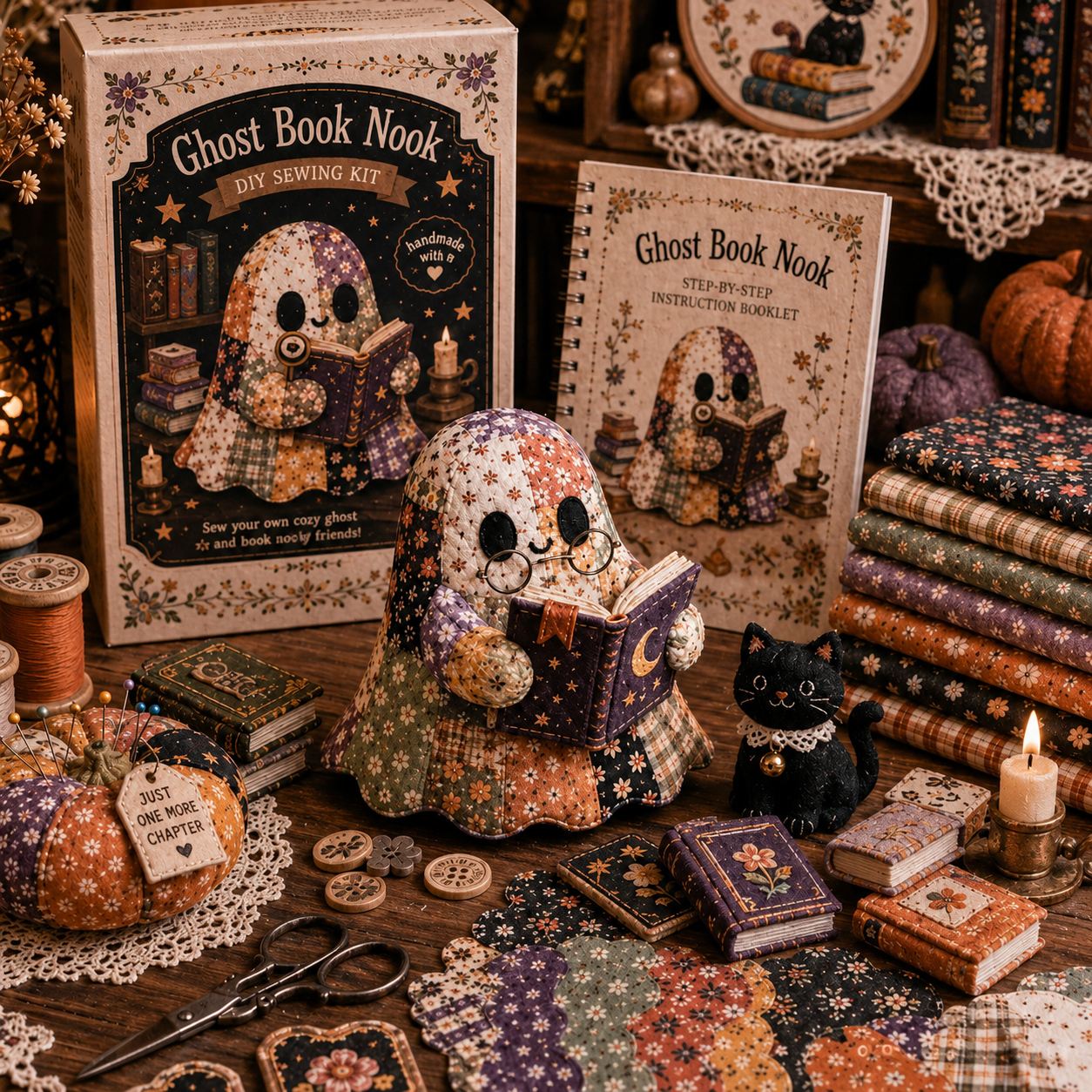 Halloween Ghost DIY Sewing Kit👻🍂