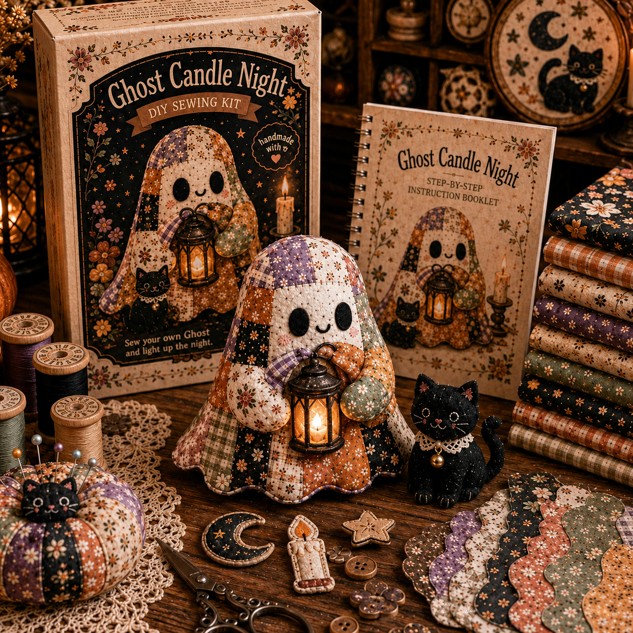 Halloween Ghost DIY Sewing Kit👻🍂