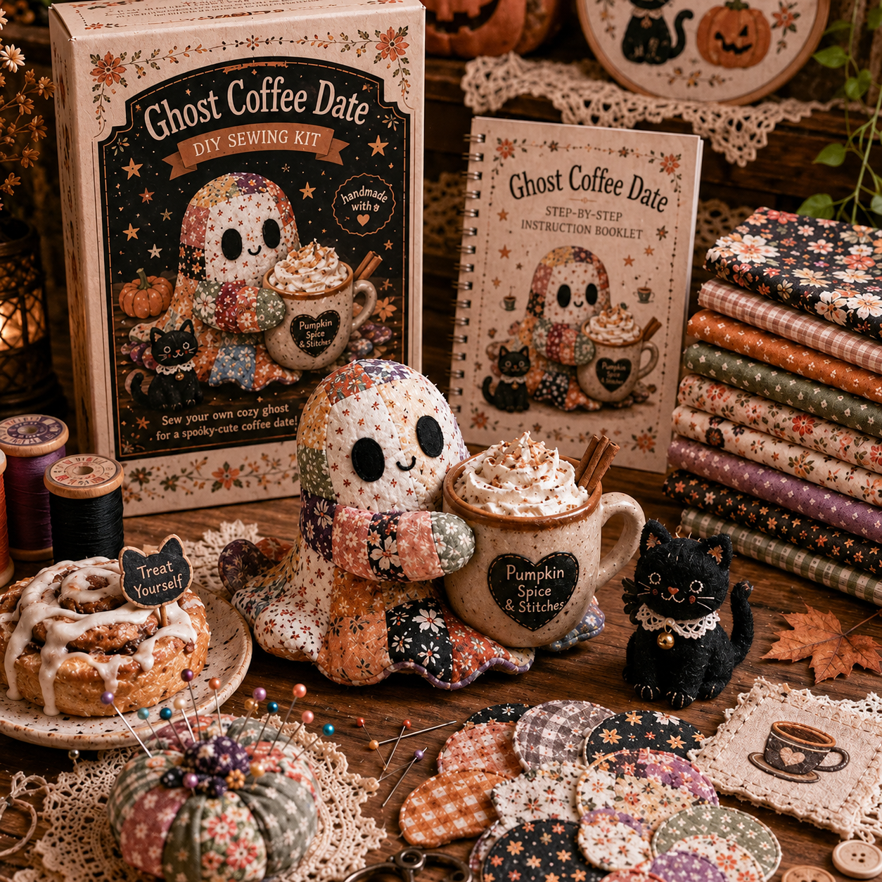 Halloween Ghost DIY Sewing Kit👻🍂
