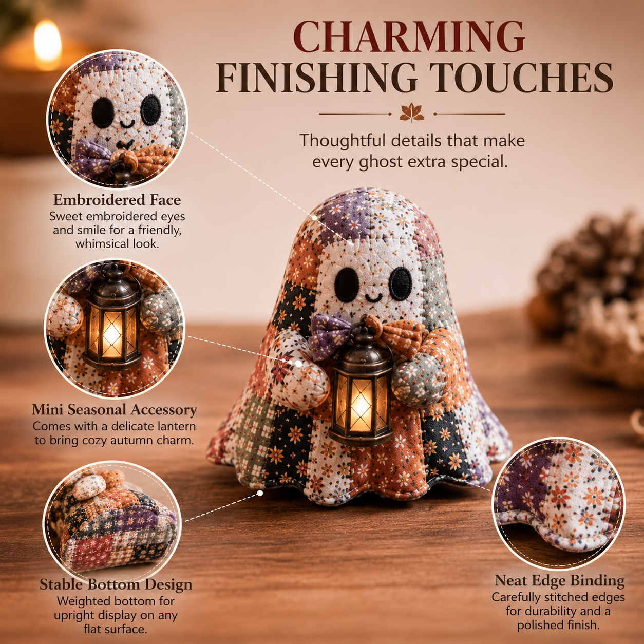 Halloween Ghost DIY Sewing Kit👻🍂