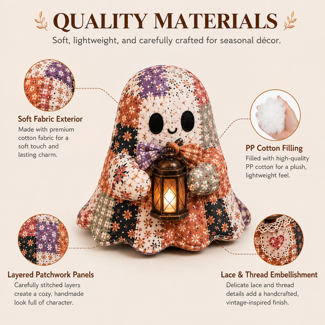 Halloween Ghost DIY Sewing Kit👻🍂