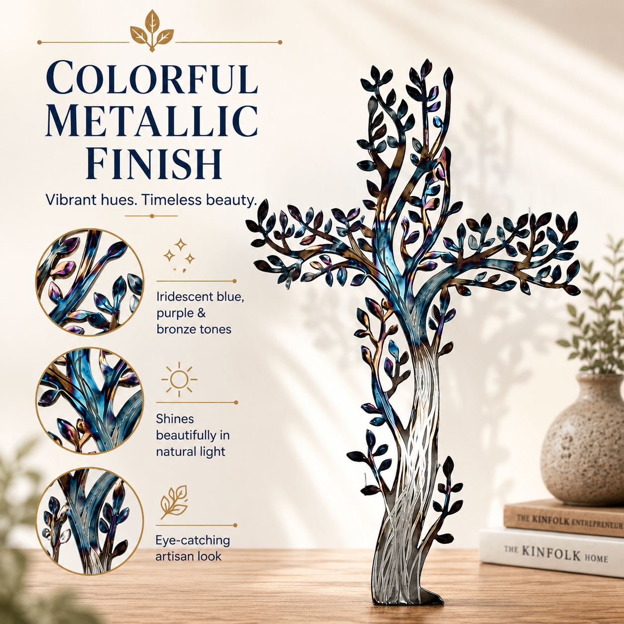 Metal Tree of Life Table Decor
