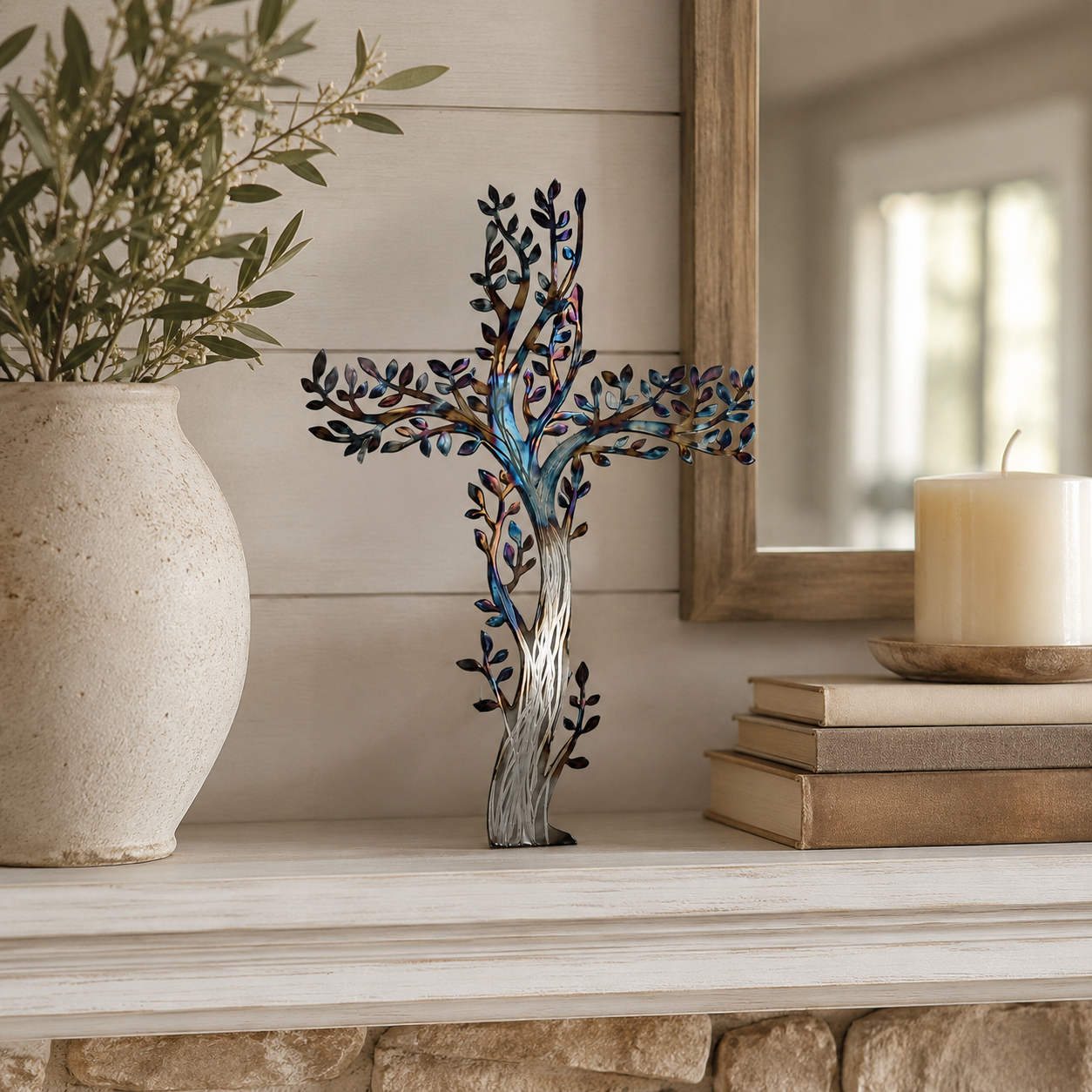 Metal Tree of Life Table Decor