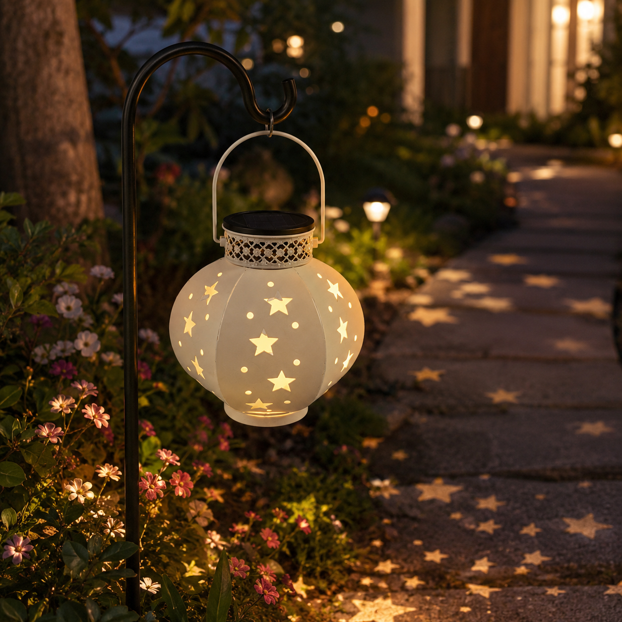 Solar Star Projection Hanging Lantern