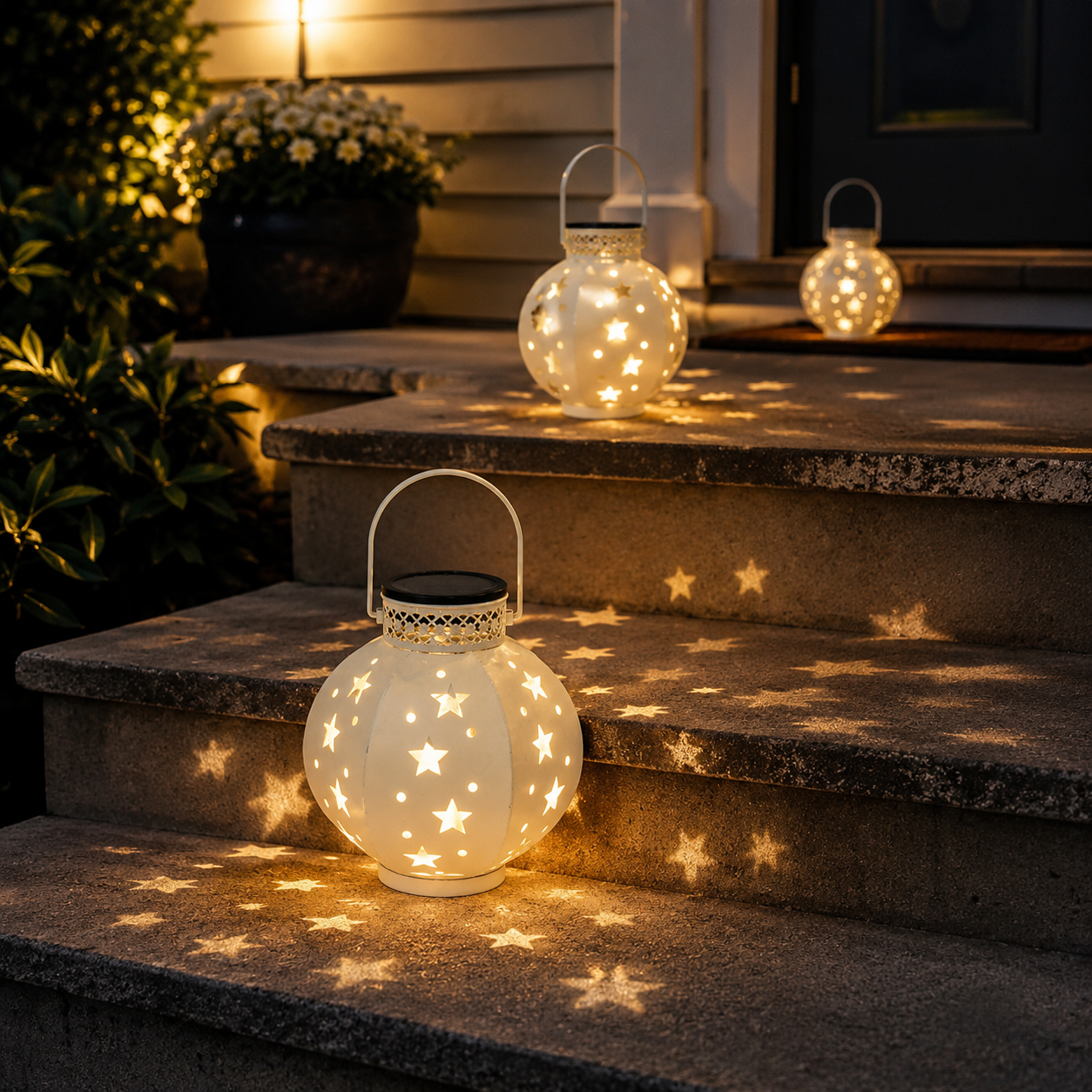 Solar Star Projection Hanging Lantern