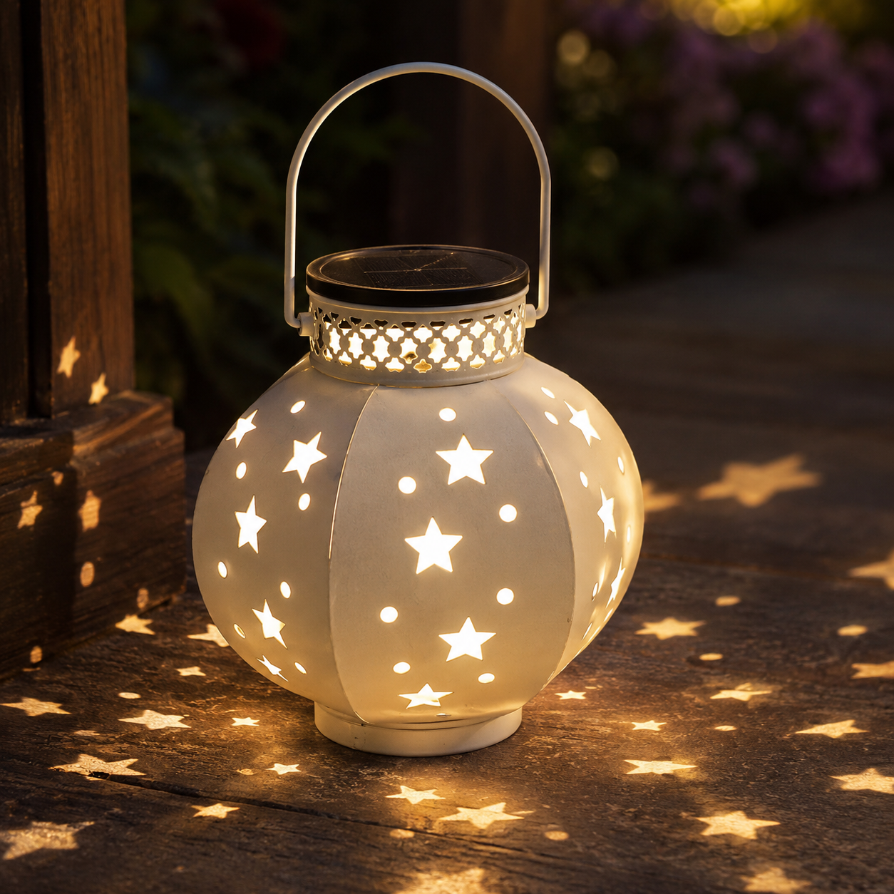 Solar Star Projection Hanging Lantern