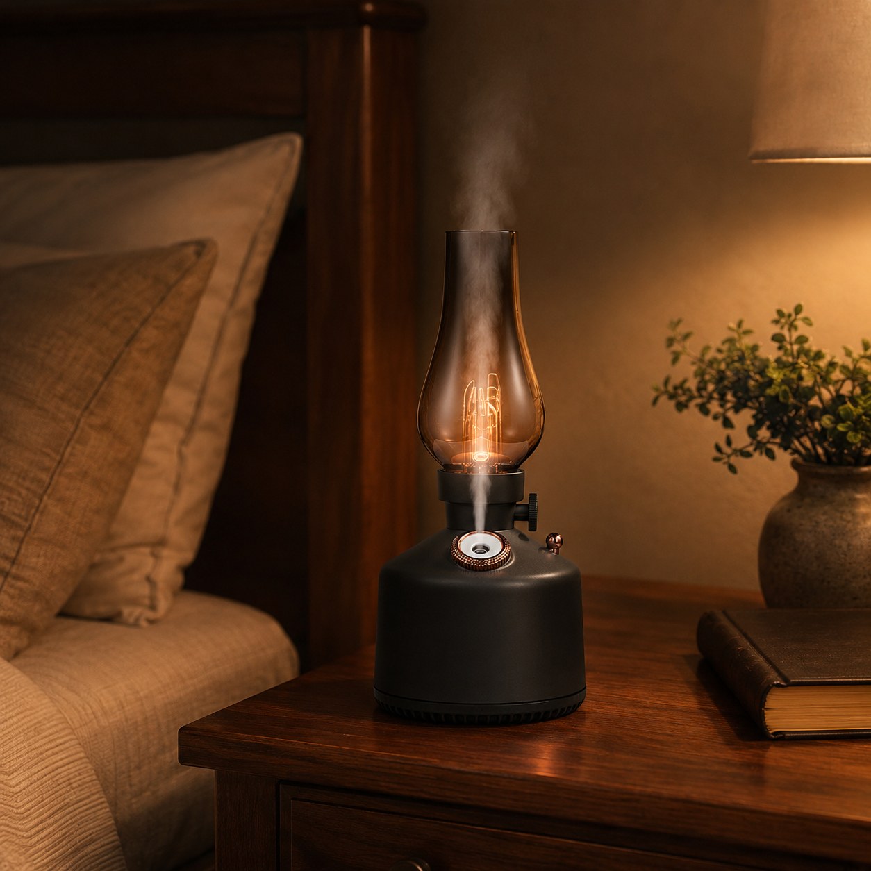 Vintage Oil Lamp Humidifier