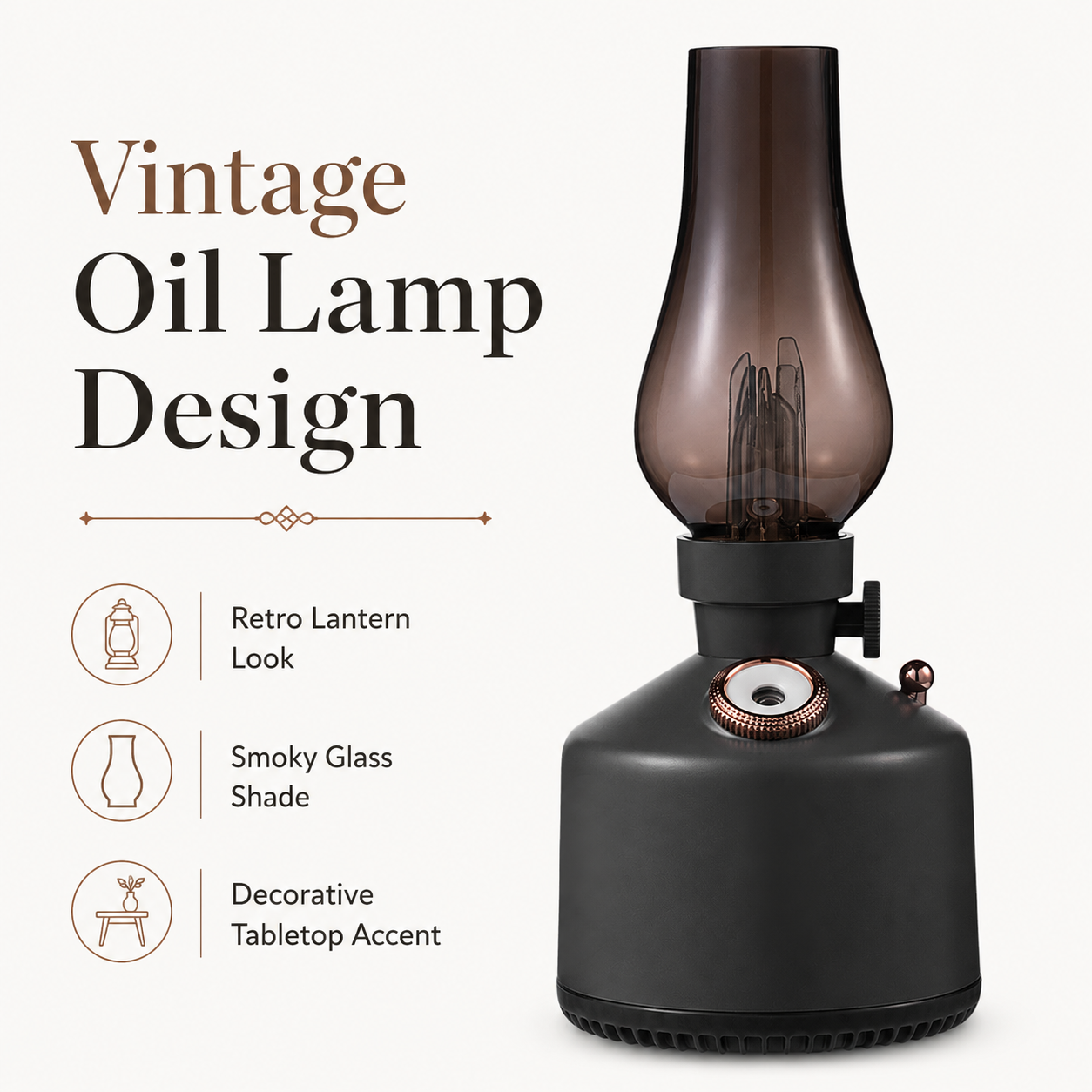 Vintage Oil Lamp Humidifier