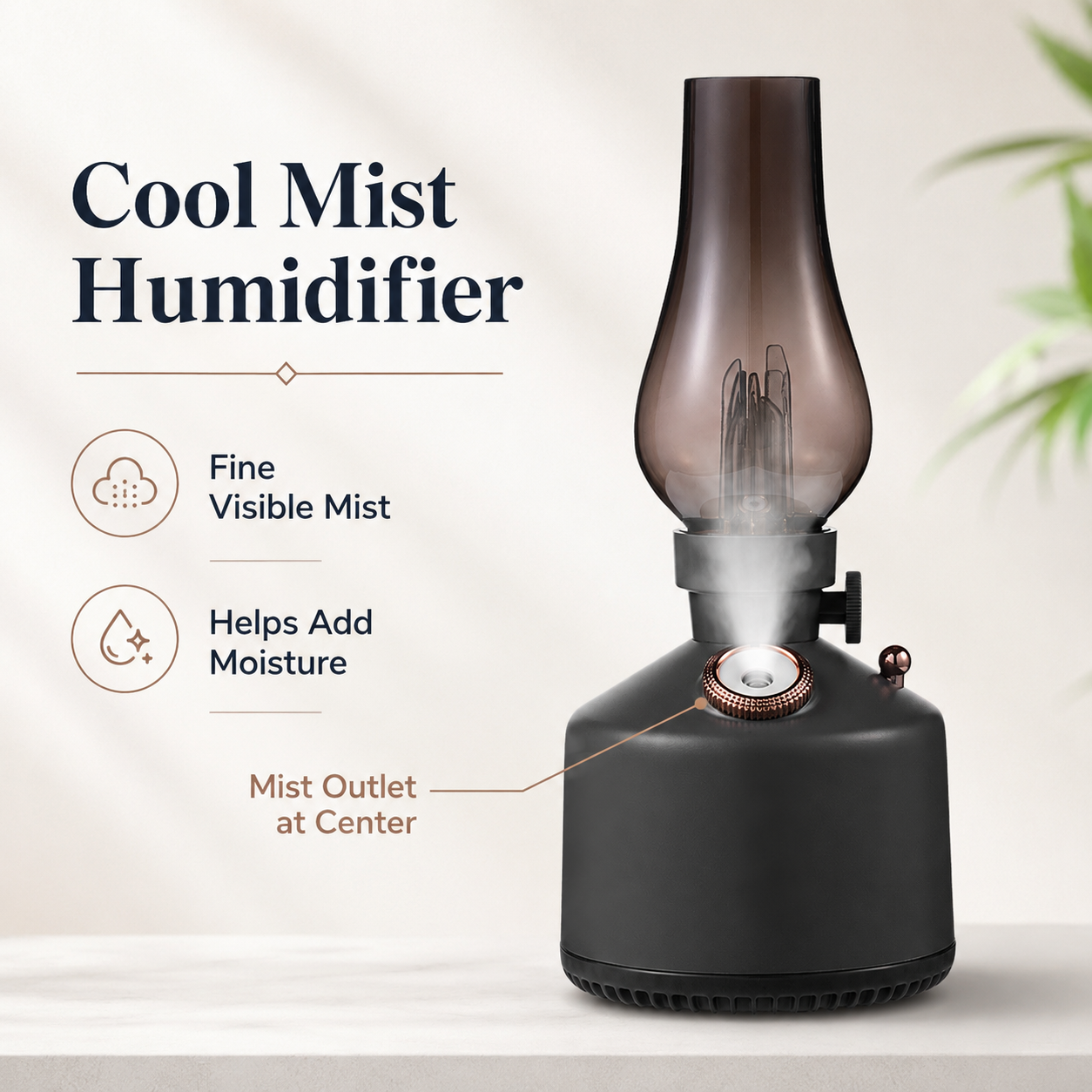Vintage Oil Lamp Humidifier