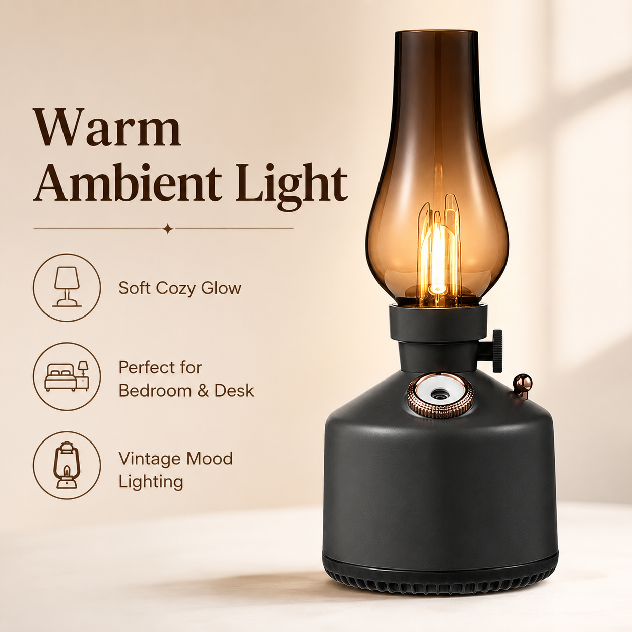 Vintage Oil Lamp Humidifier