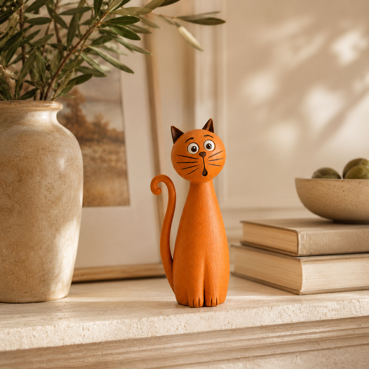 Whimsical Cat Figurine Collection