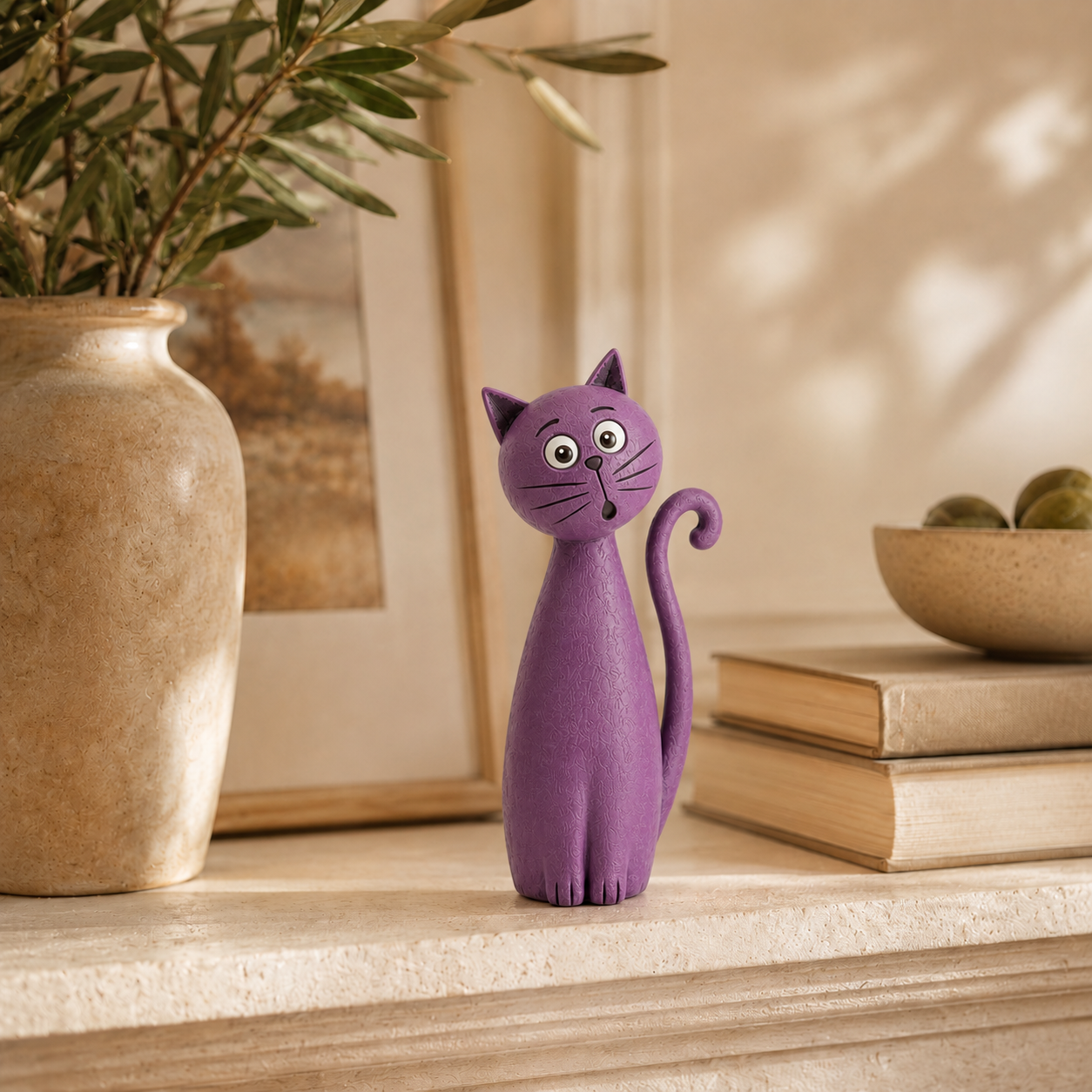 Whimsical Cat Figurine Collection