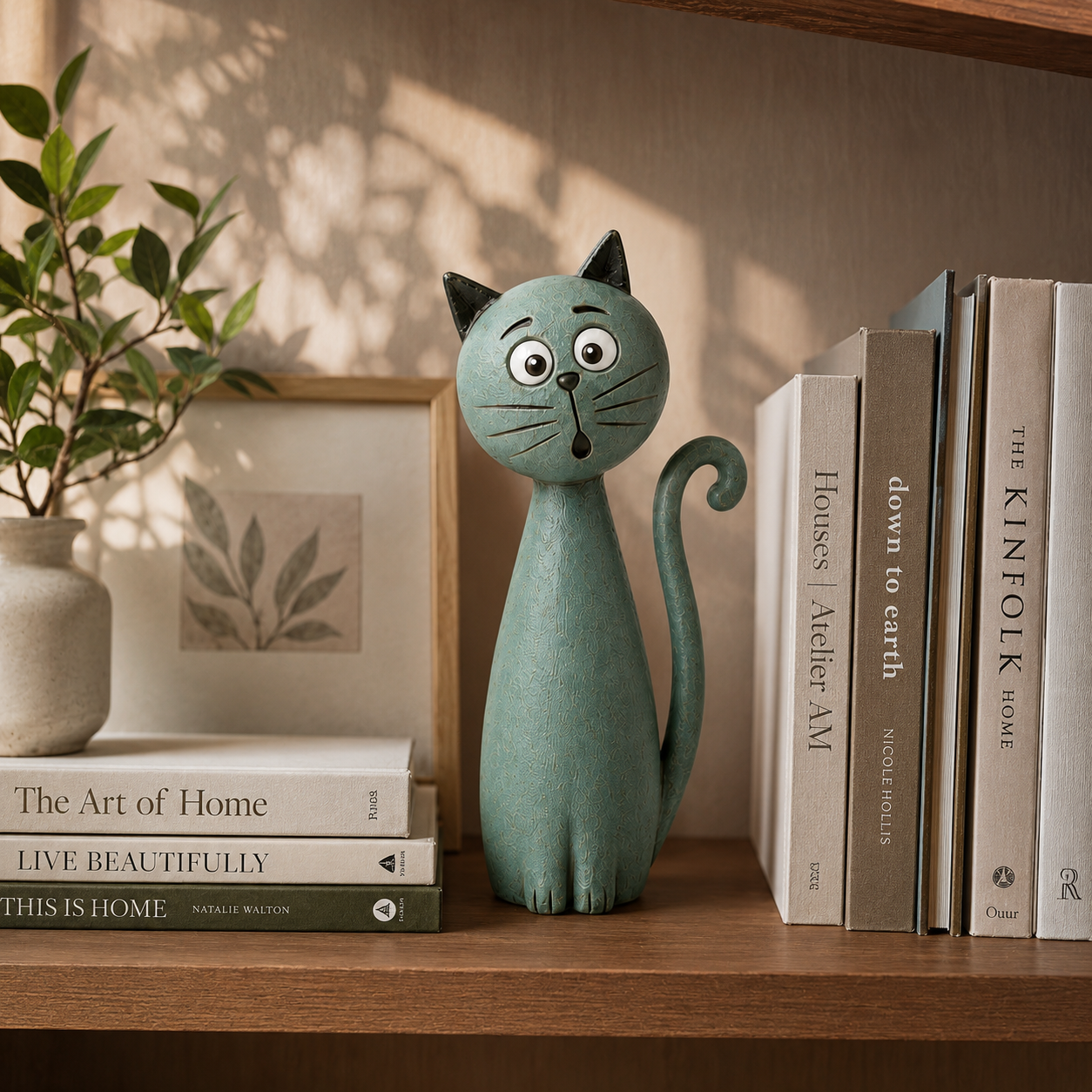 Whimsical Cat Figurine Collection