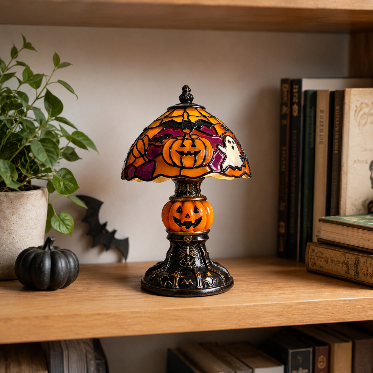 Halloween Pumpkin Table Lamp