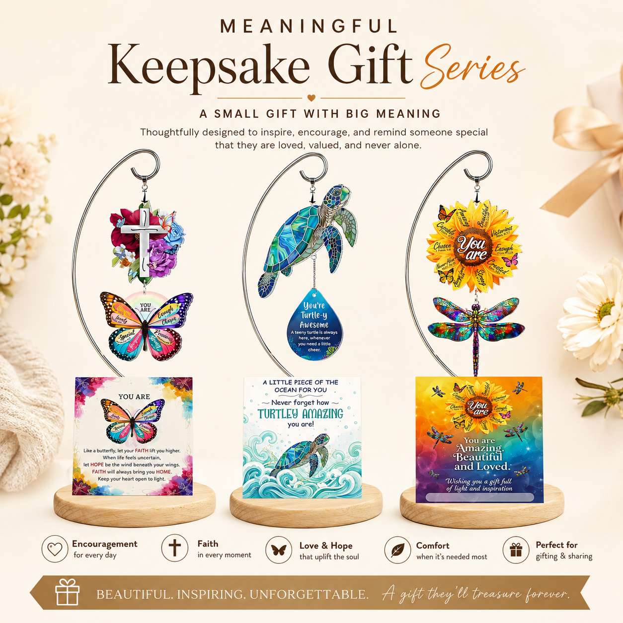 Inspirational Keepsake Ornament Gift Series