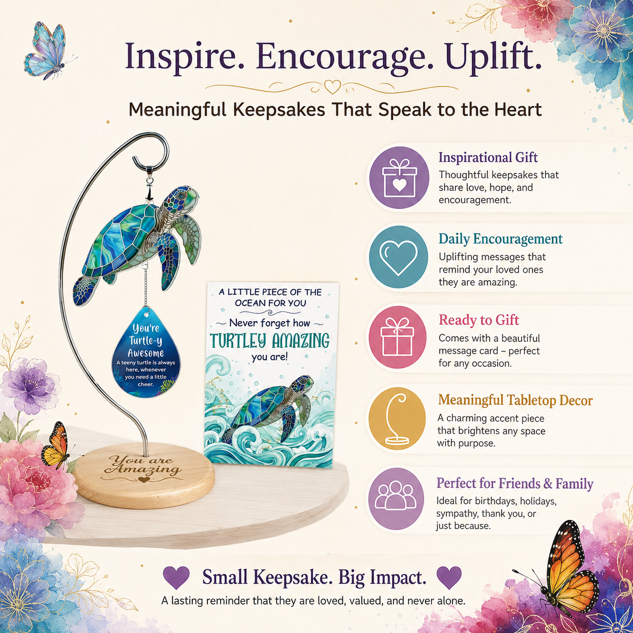 Inspirational Keepsake Ornament Gift Series