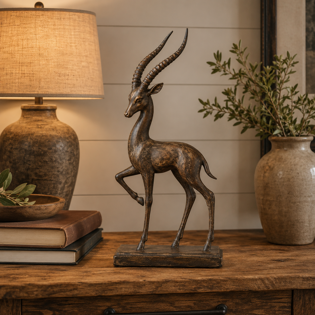 Vintage Antelope Figurine