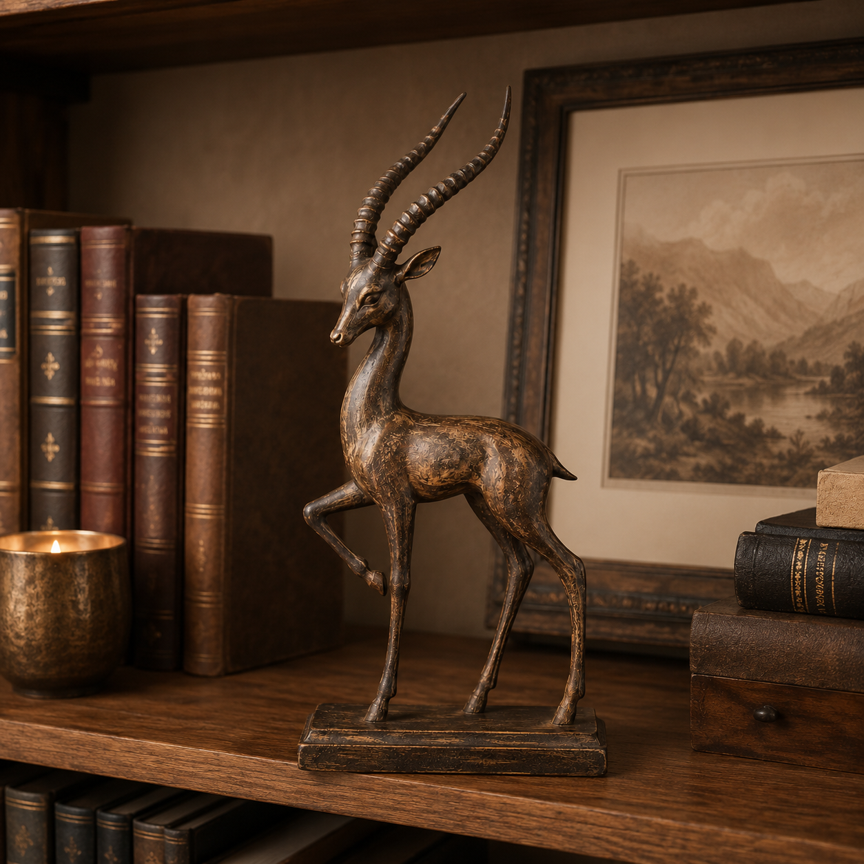 Vintage Antelope Figurine