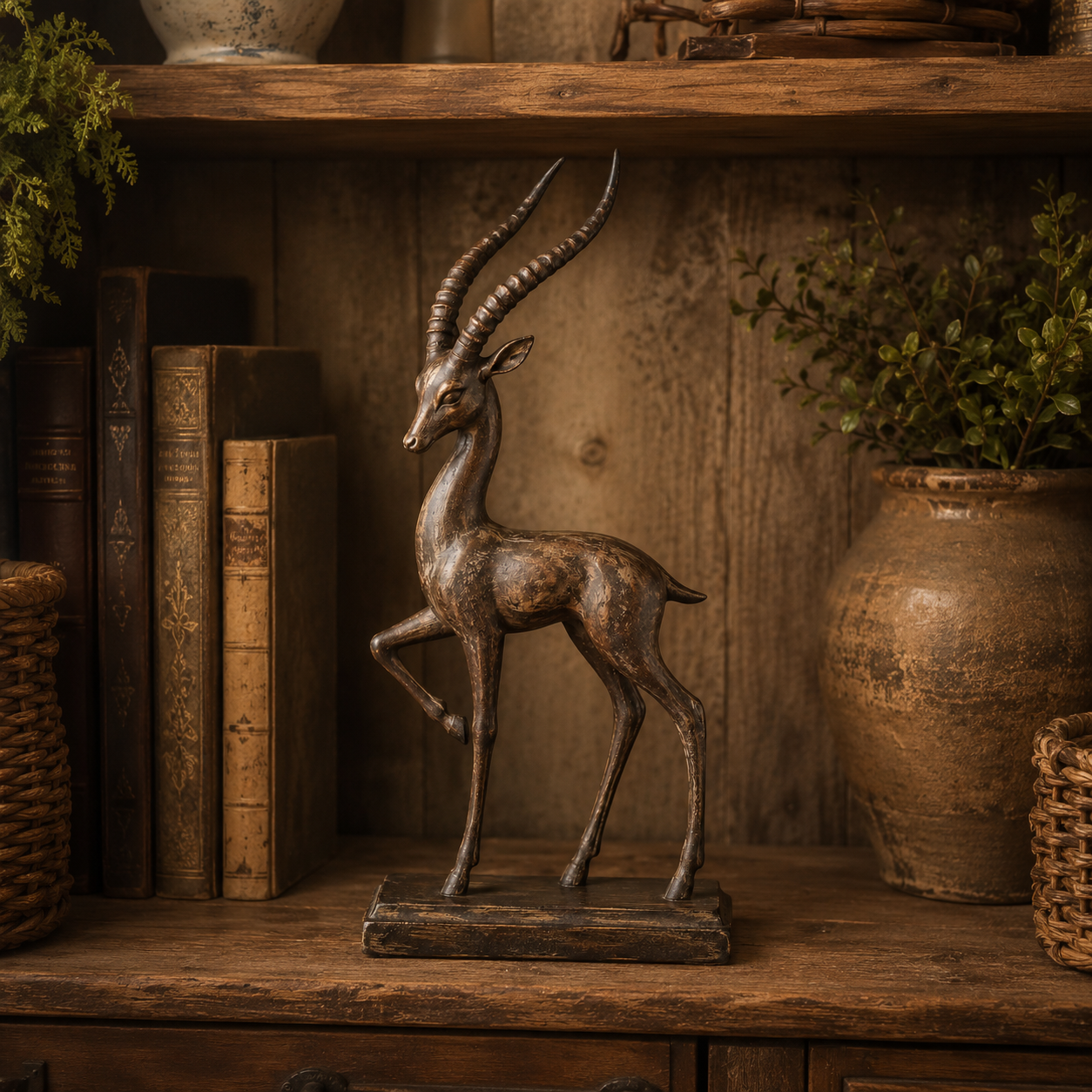 Vintage Antelope Figurine