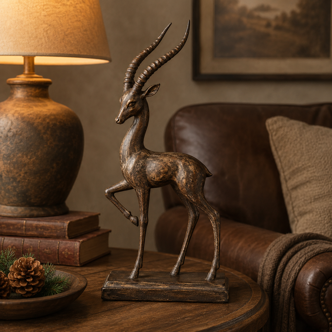 Vintage Antelope Figurine