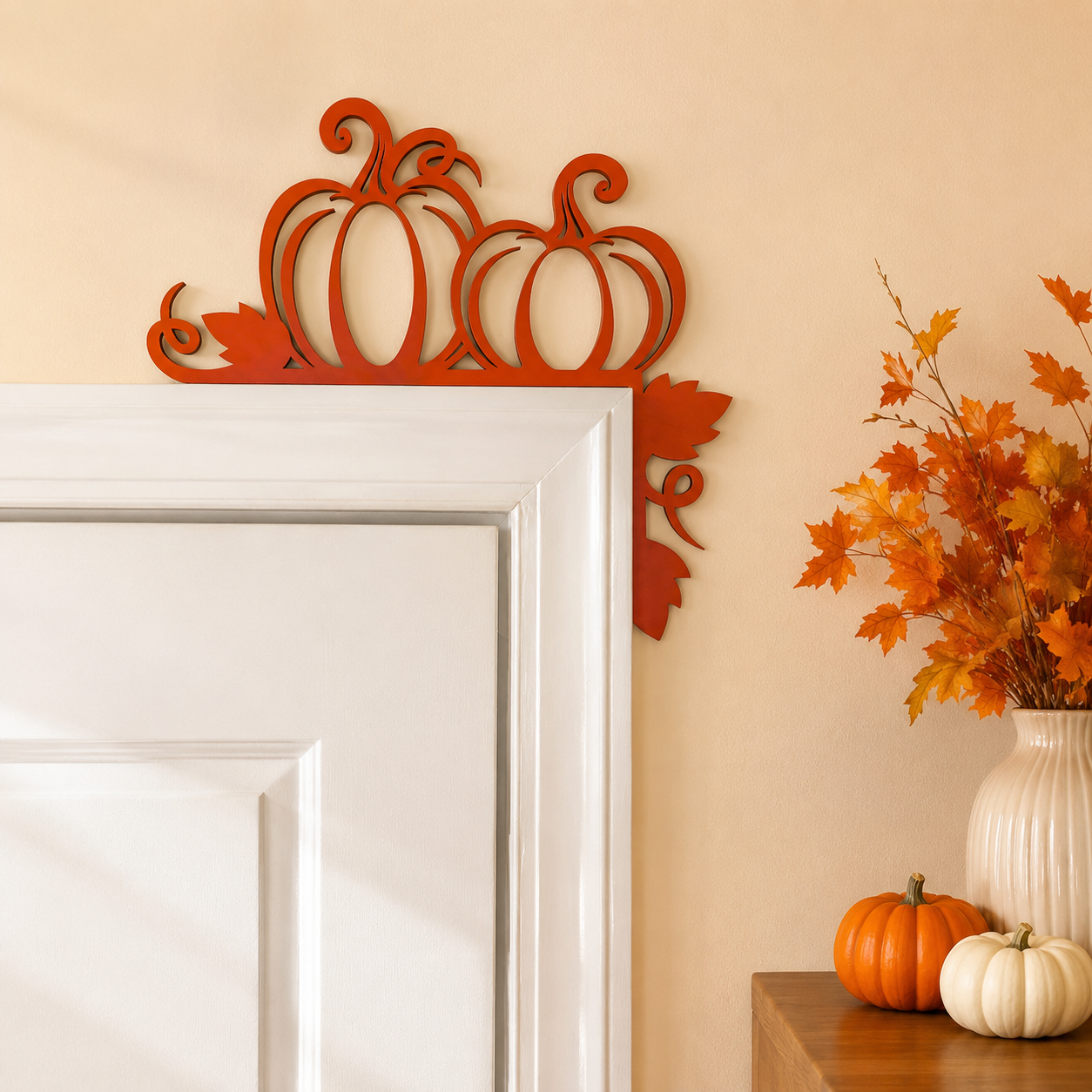 Fall & Halloween Metal Door Frame Toppers 🎃