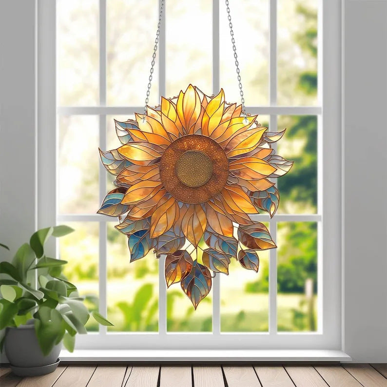 Colorful Sunflower Hanging Decor