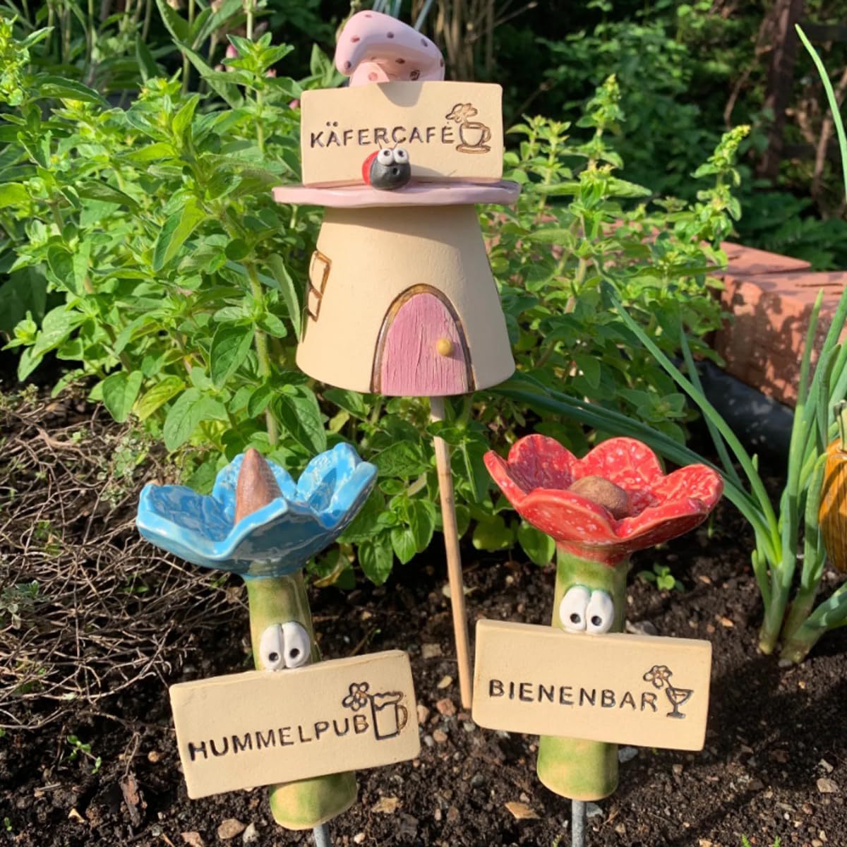 4 Pcs - Fascinating Drinkers for Wild Bees