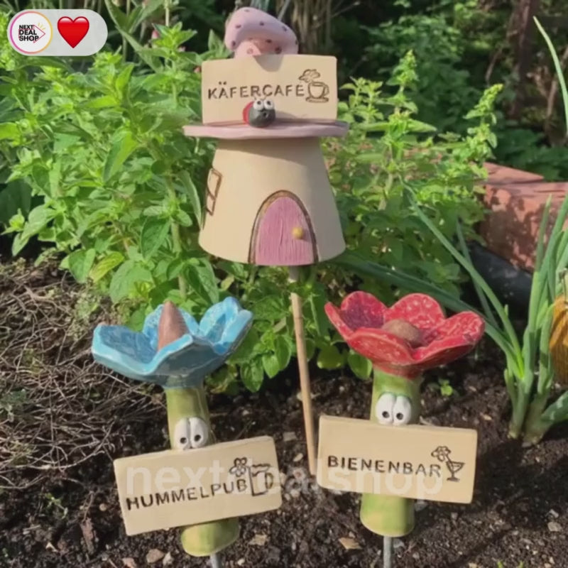 4 Pcs - Fascinating Drinkers for Wild Bees