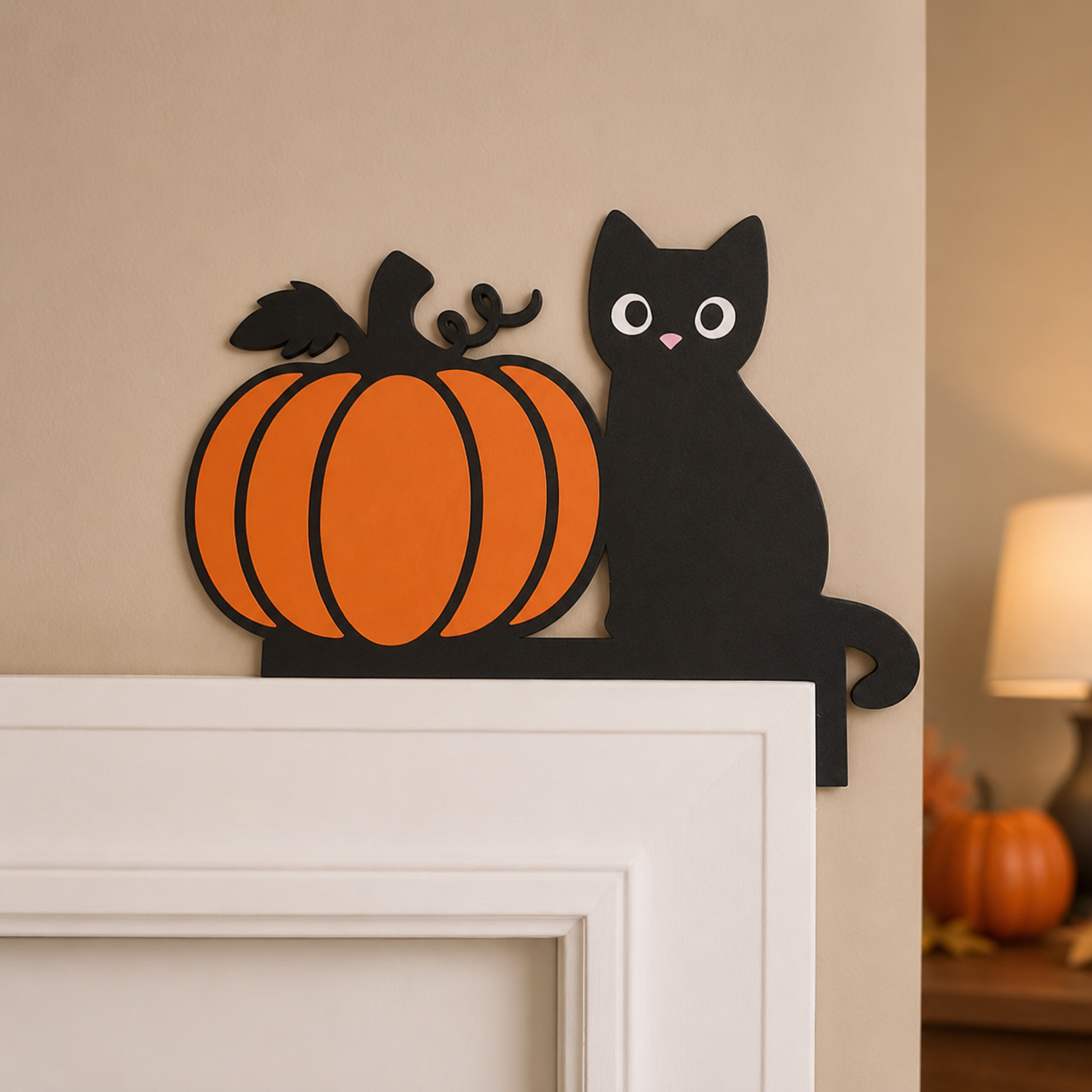 Fall & Halloween Metal Door Frame Toppers 🎃
