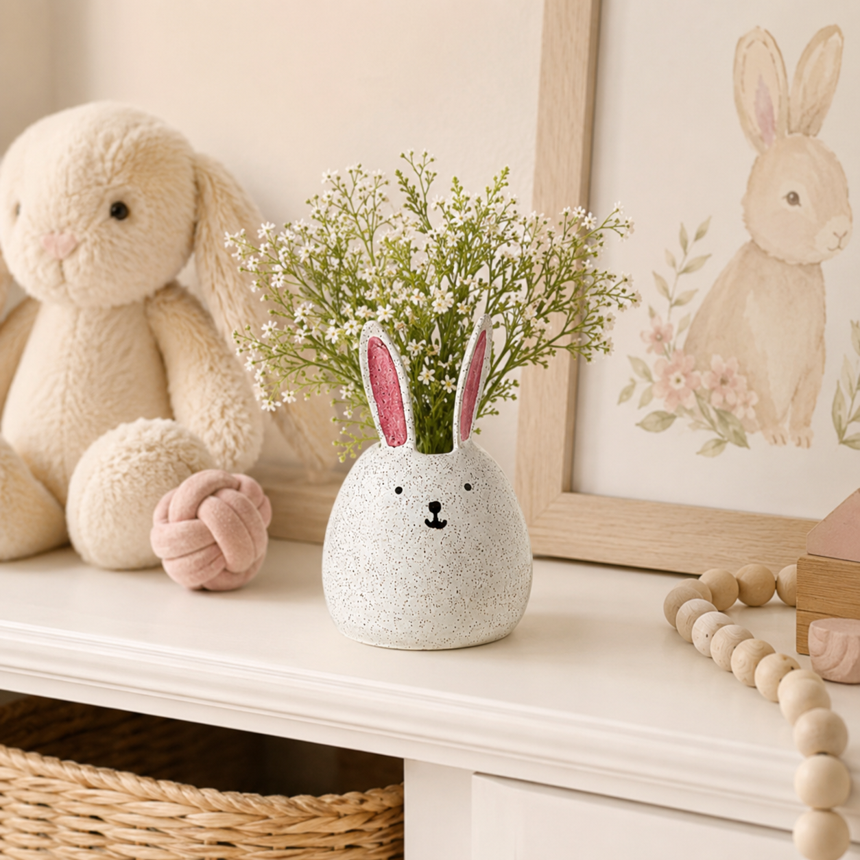 Sweet Bunny Bloom Vase
