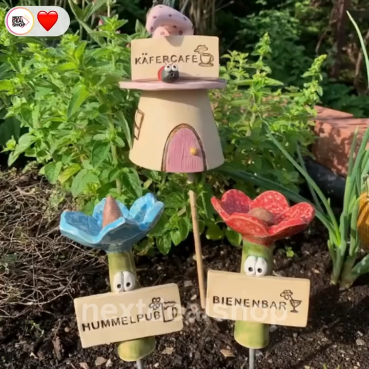 4 Pcs - Fascinating Drinkers for Wild Bees