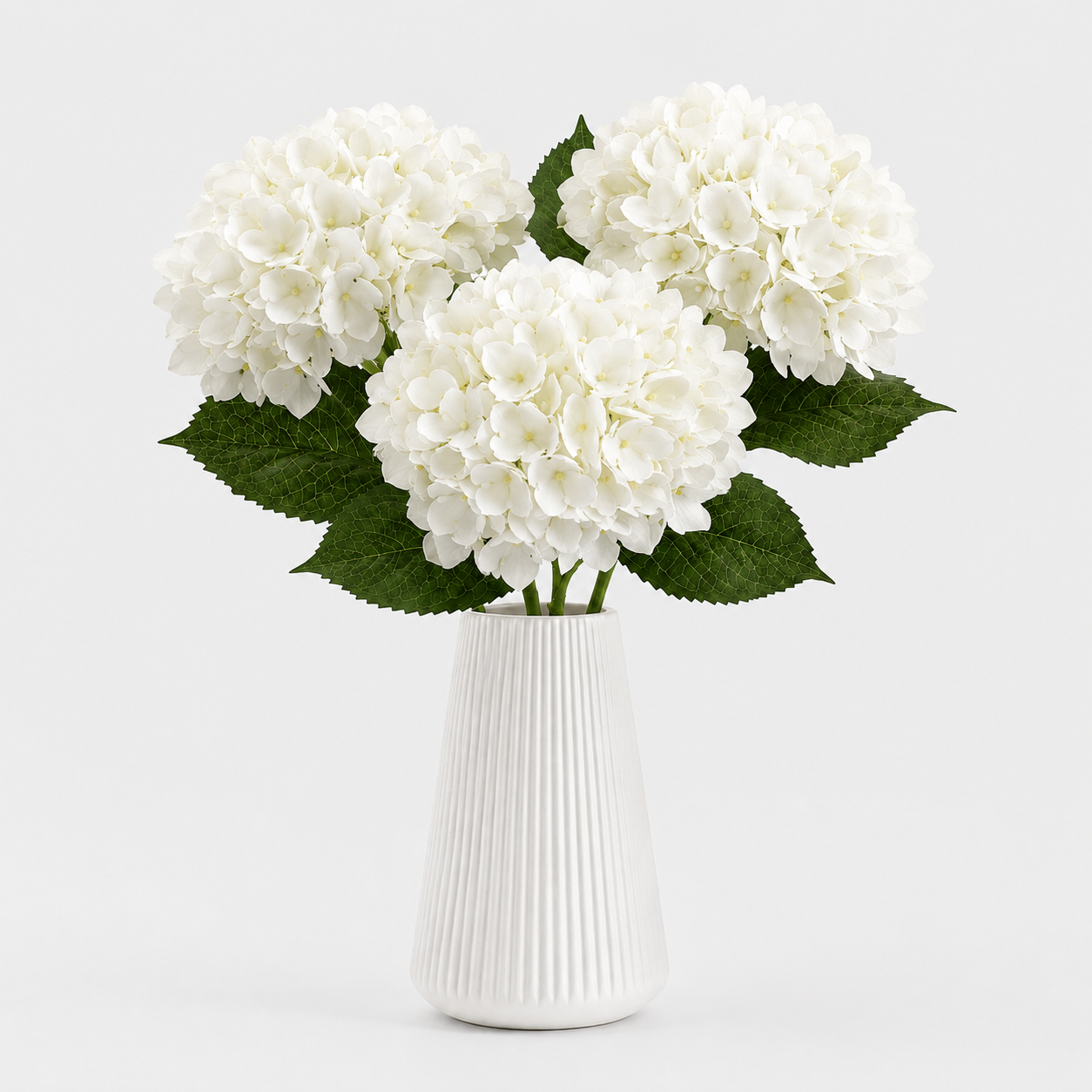 3pcs  Large Realistic Artificial Flower and Artificial Ball Flower Bouquet with Artificial Ball Flower Stems,