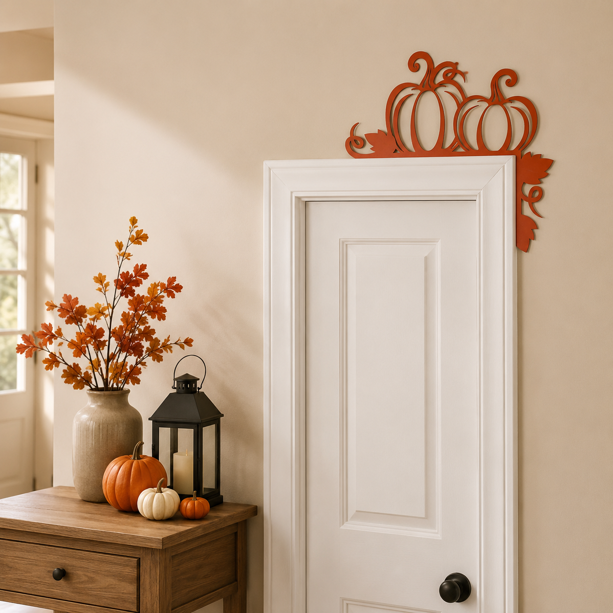 Fall & Halloween Metal Door Frame Toppers 🎃