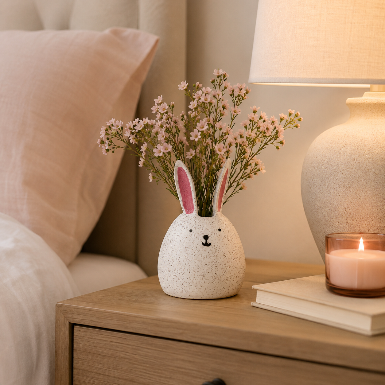 Sweet Bunny Bloom Vase
