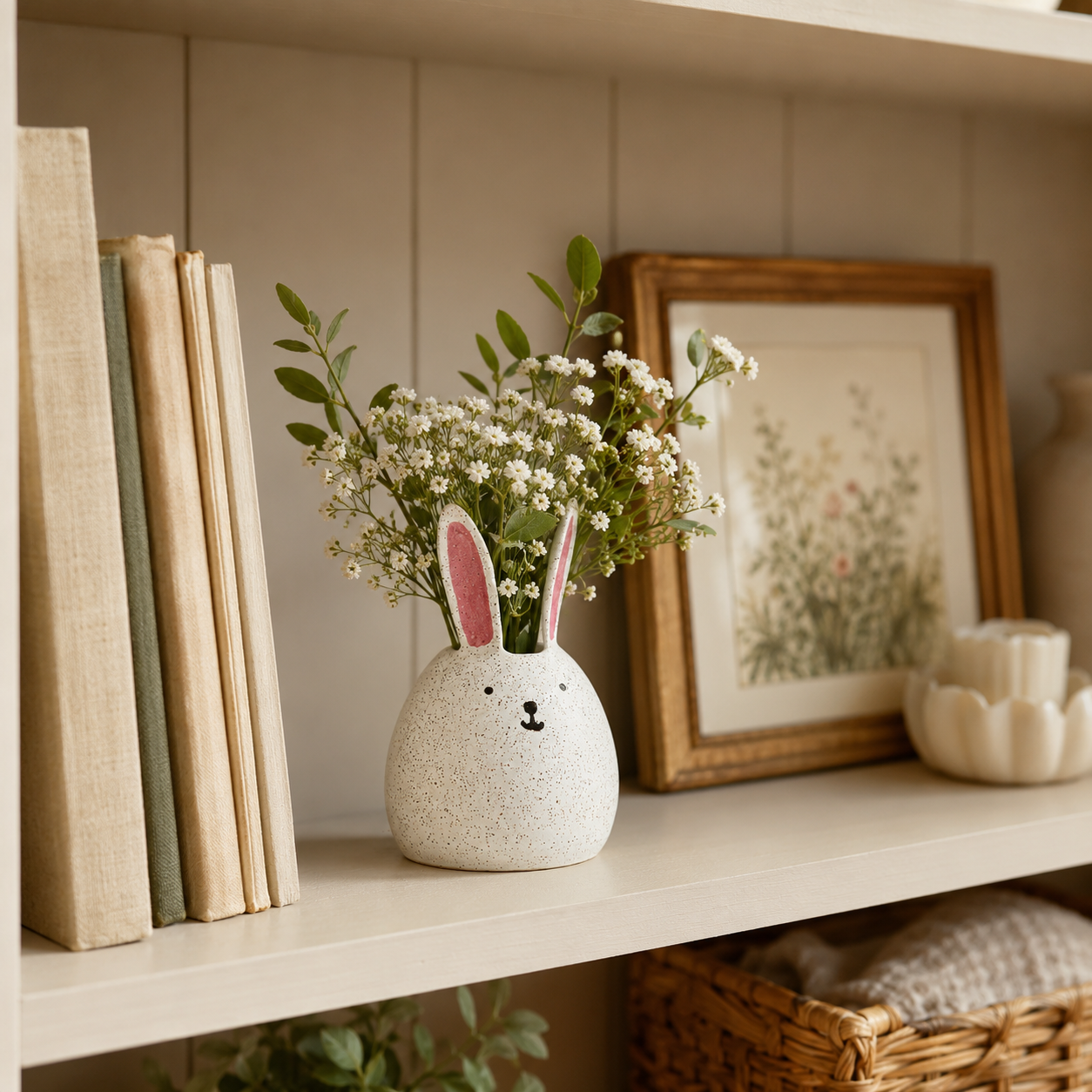Sweet Bunny Bloom Vase