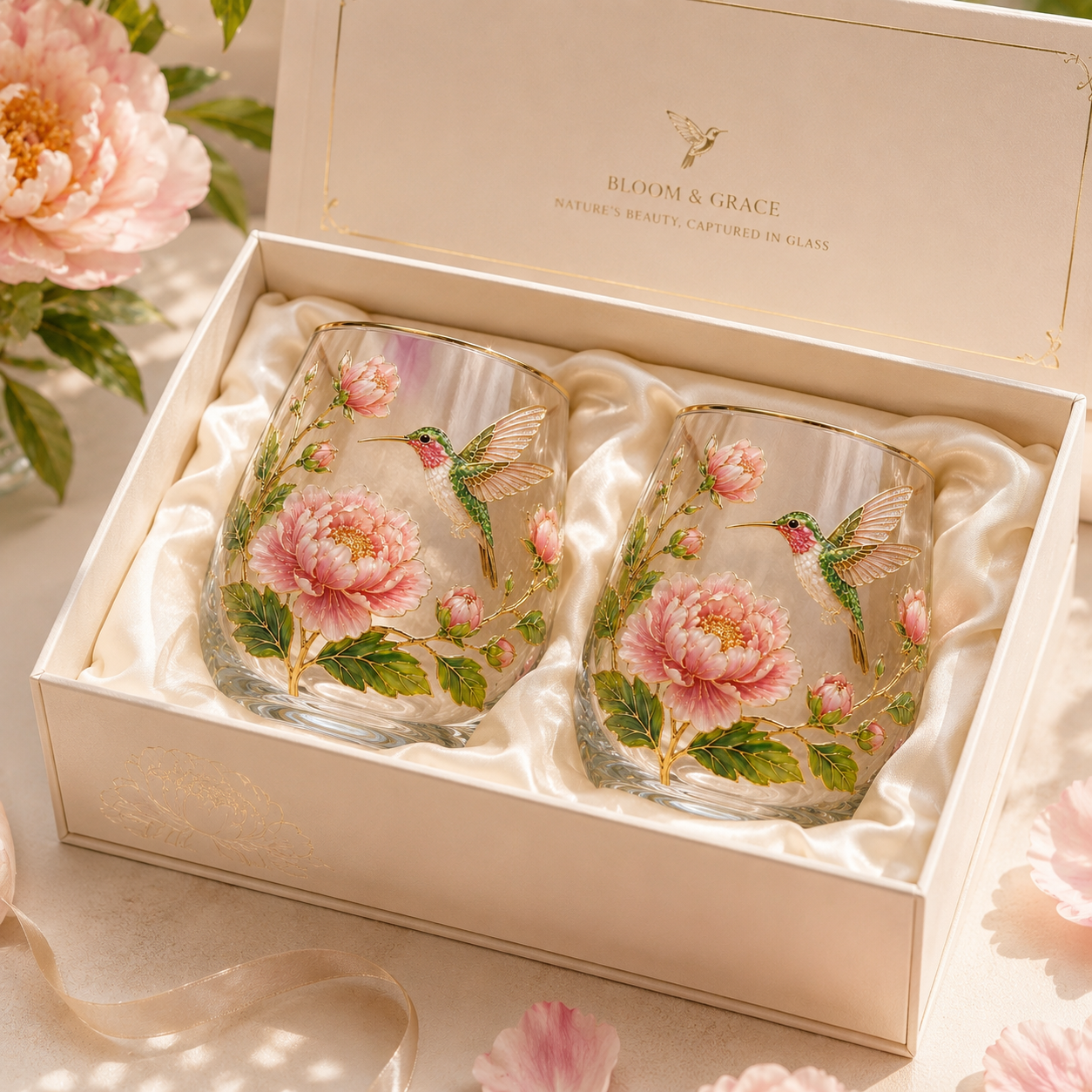 Limited Edition 2026 Garden Morning Bliss Glass Tea Cup