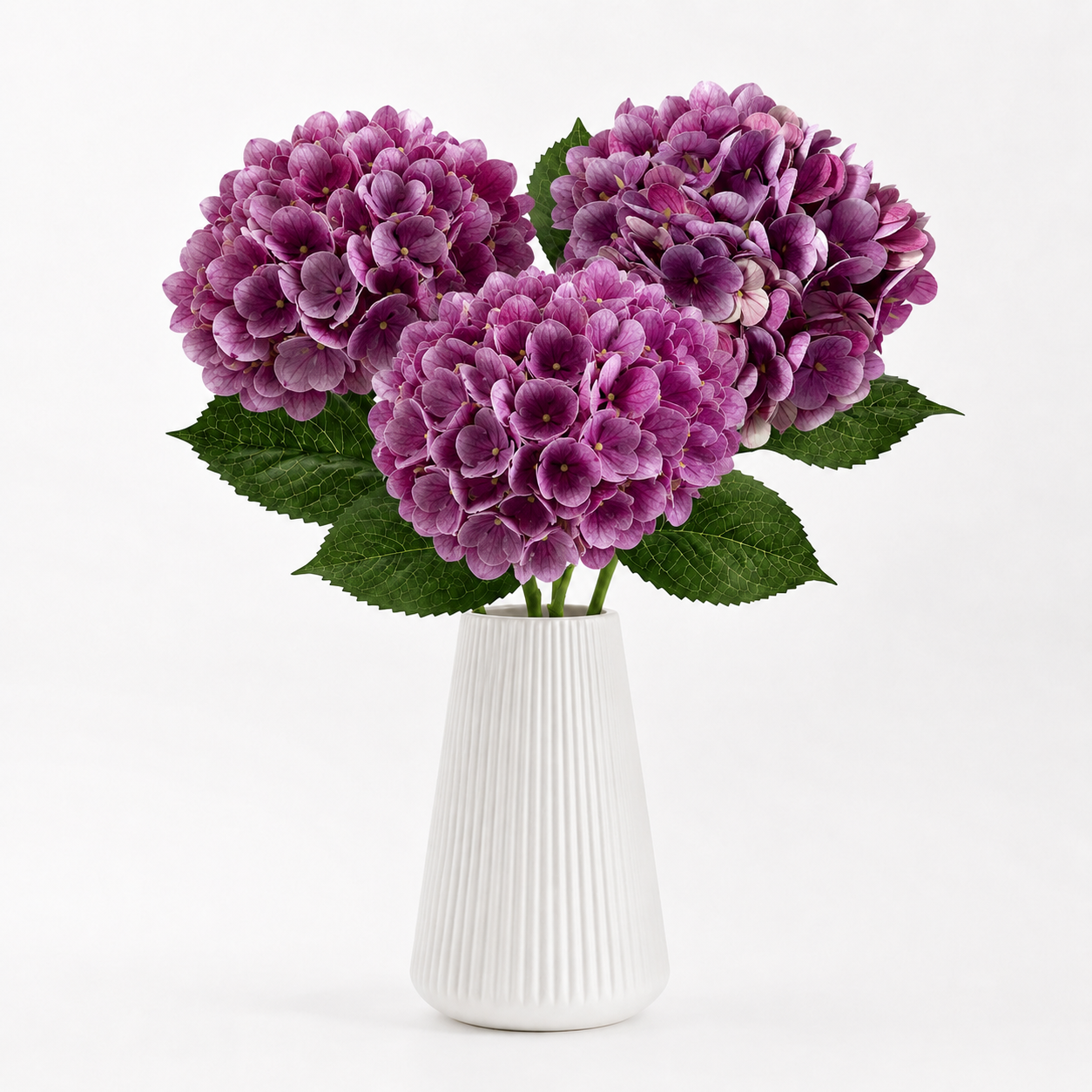 3pcs  Large Realistic Artificial Flower and Artificial Ball Flower Bouquet with Artificial Ball Flower Stems,
