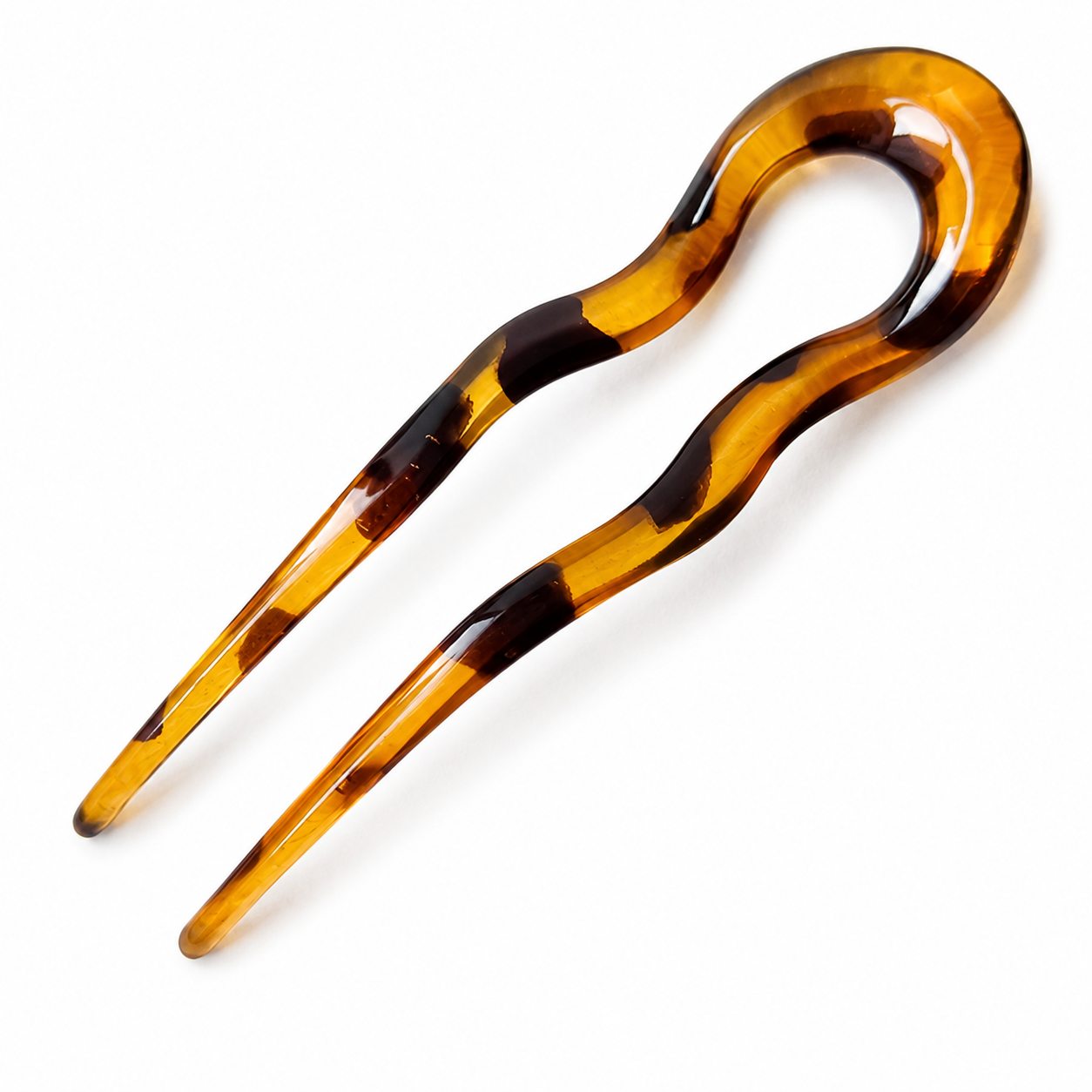 U-Shaped Hair Fork – French Hairpin Updo on the go