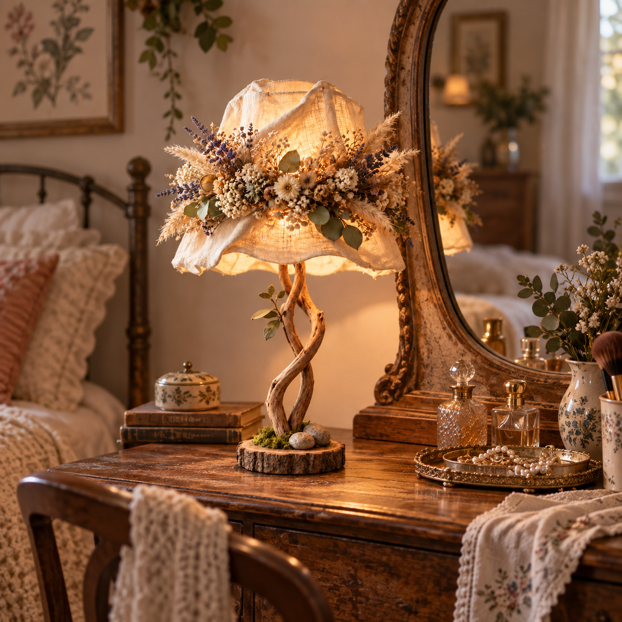 Botanical Woodland Table Lamp 🌿
