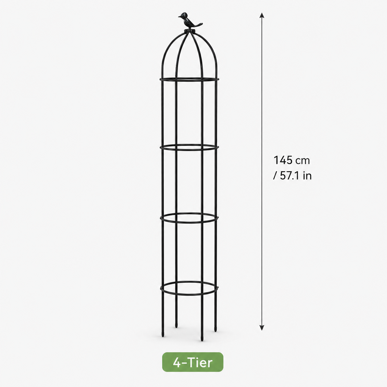 Charming Bird Cage Trellis for Roses & Climbing Plants