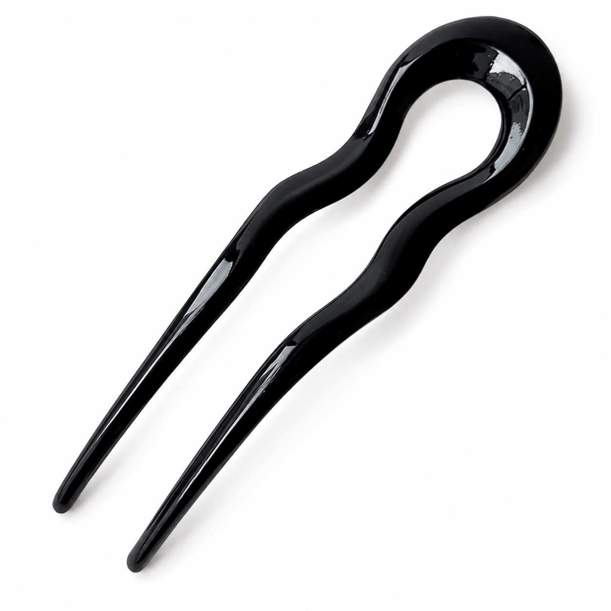 U-Shaped Hair Fork – French Hairpin Updo on the go