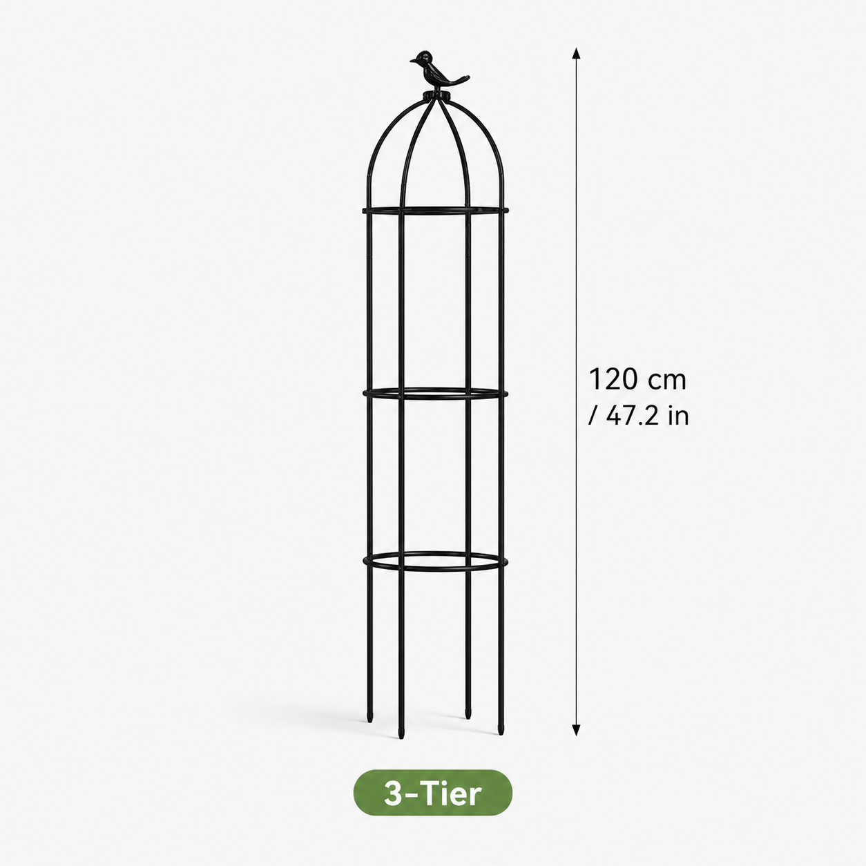 Charming Bird Cage Trellis for Roses & Climbing Plants